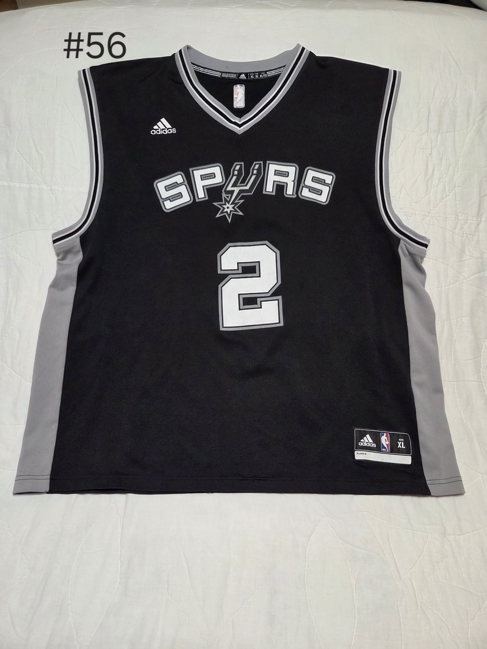 Adidas Kawhi Leonard San Antonio Spurs NBA Replica Jersey - Black - Men's XL #2